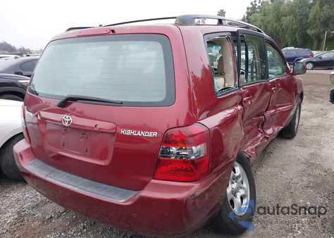 2006 Toyota Highlander from USA, damaged, VIN JTEGD21A260137189